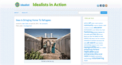 Desktop Screenshot of blog.en.idealist.org